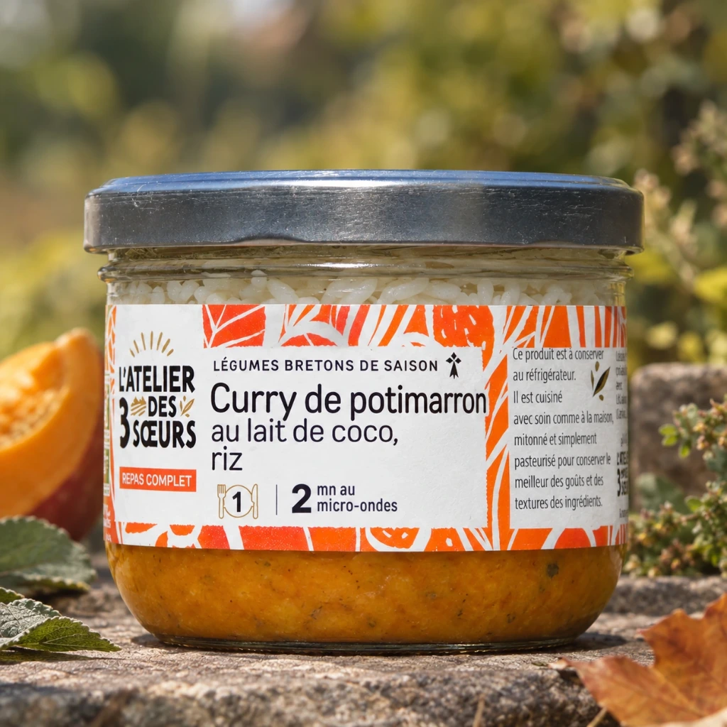 Café IA 17/11 - Curry de potimarron au lait de coco